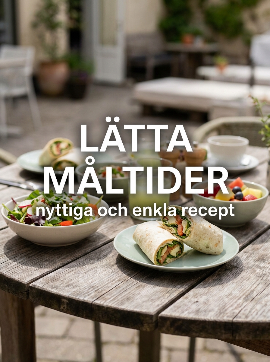 Lätta middagar – nyttiga och enkla recept